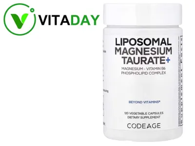 Codeage Liposomal Magnesium Taurate+ — liposomal magniy taurati+ 1
