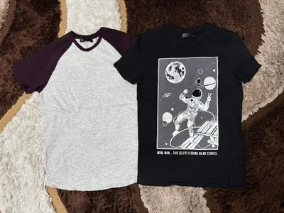 2 футболки мужские Bershka 1
