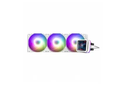 Zalman Alpha 2DS A36 ARGB White 360 mm suyuqlik bilan sovutish tizimi 1
