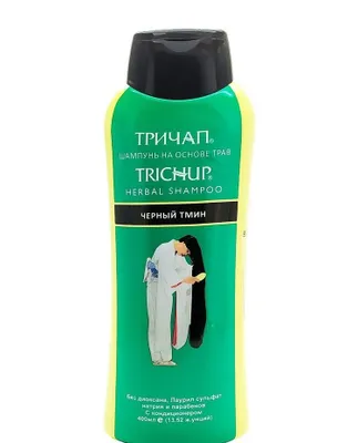 Шампунь для волос с черным тмином TRICHUP BLACK SEED 400ML