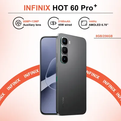 Infinix Hot 60 Pro Plus 1 Yil Rasmiy Kafolat Bilan