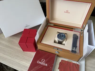 Omega Seamaster Diver 300 42mm blue 1