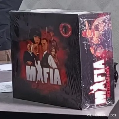 Stol o‘yini Mafiya. Katta. Yangi. Muhrlangan. 1