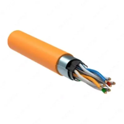 ITK F/UTP 6-toifali 23AWG LSZH to‘q sariq o‘rama kabel, 305 m