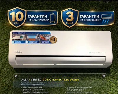 Midea inverter konditsioneri 7 9 12 18 24, yetkazib berish 1