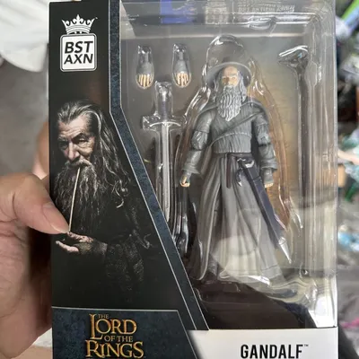 BST AXN figurkasi — Kulrang Gandalf (Uzuklar hukmdori) 1