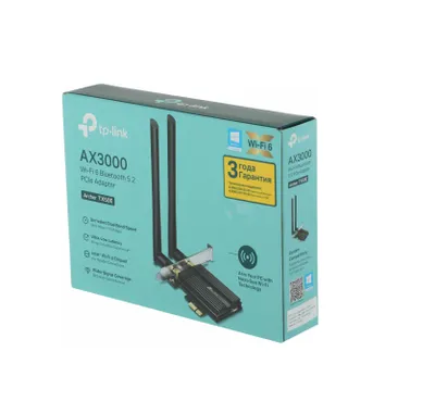 | WiFi + Bluetooth TP-Link Archer TX50E tarmoq adapteri 1