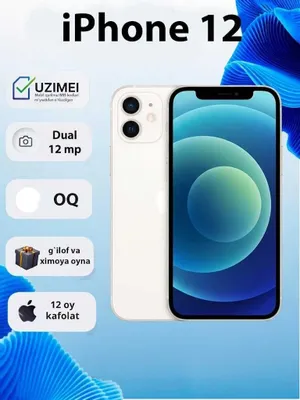 iPhone 12 • Yangi • BUGUN bepul yetkazib berish (2 soat ichida*)