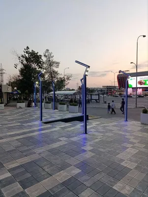 zamonaviy ko‘cha va park Hi-Tech chiroqlari 1