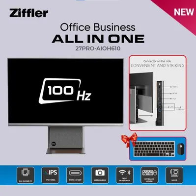 ZIFFLER Моноблок Webcamera +WIFI+BLUETOOTH+Type C Premium 1