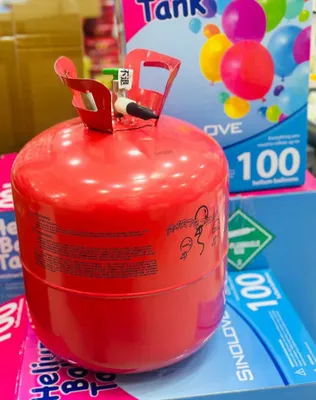 Геливый газ мини надут до 100шт