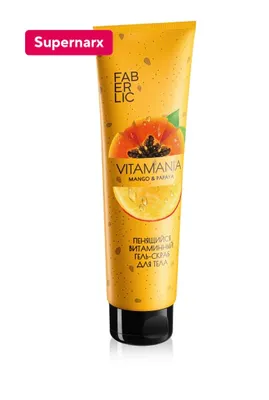 «Манго и папайя» Vitamania: гель-скраб