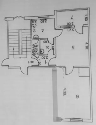2/1/4 Sampi Korzinka. Yunusobod. Maydoni 46 m². 1