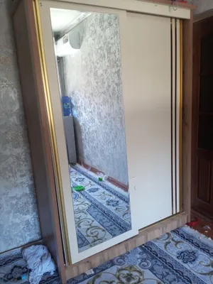 Современный шкаф-купе с двумя дверями 1
