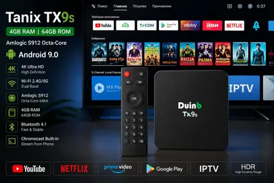 Tanix TX9S 2/8GB Телевизорингизни Смарт твга айлантиринг! Техник хусу 1