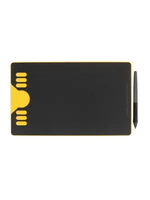 HUION HS610 (A5) grafik planshet, 8192 bosim darajasi, 10", passiv pero, qora 1