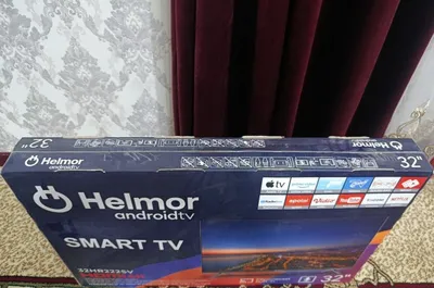 Телевизор новый helmor smart tv 32 4k 1
