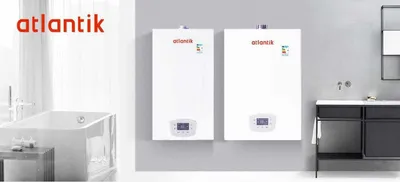 двухконтурный газовый кател АТЛАНТИК со склада+ доставка 1