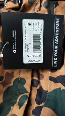 Eddie Bauer firmaviy chang‘i / snoubord shimlari. Yangi. AQShdan 1