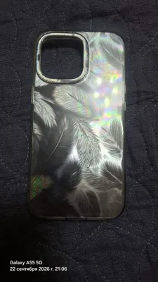 Чехол для Iphone 13 Pro, серебрянная 1