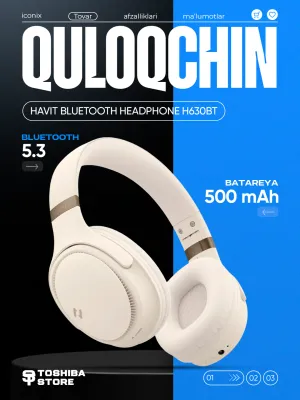 HAVIT Bluetooth Headphone H630BT Beige 1