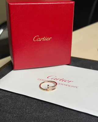 Кольцо Cartier Juste un Clou small model рз 1