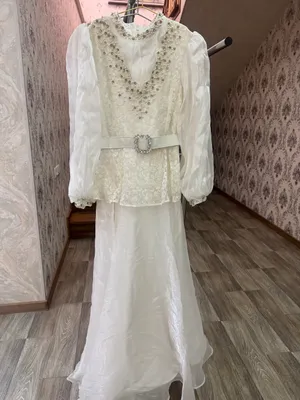 Белое свадебное платье 1