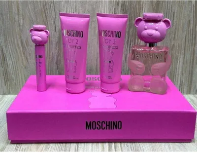 MOSCHINO TOY BUBBLE GUM 4/1 SET 1