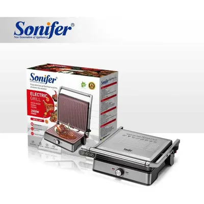 Электрический гриль Sonifer SF-6145 для лаваша и гамбургеров 1