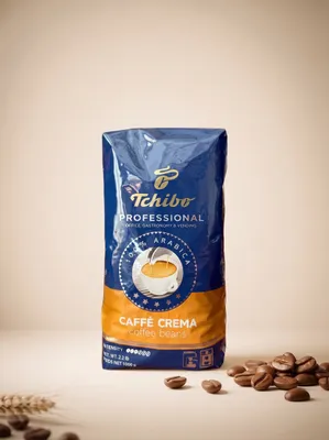 Tchibo Professional Caffe Crema Кофе в зернах 1 кг 1