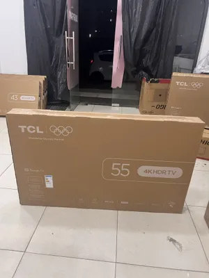 TCL smart tv televizori 55 4K UHD google tv bepul yetkazib berish 1