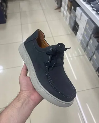 Мужская обувь Ecco! Из нубука 1
