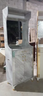 Обувная подставка с зеркалом 1