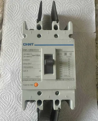 Новый автоматический выключатель CHINT 100A (3-полюсный)