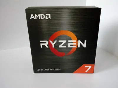 Коробка от AMD Ryzen 7 5800x полный комплект 1