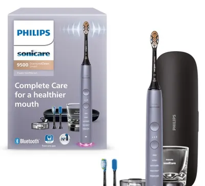 Philips Sonicare DiamondClean Smart 9500 (HX9923/41, kumush rang) 1