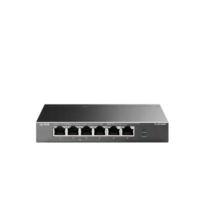 TP-Link TL-SF1006P 6-Port Fast Ethernet PoE+ kommutatori 1