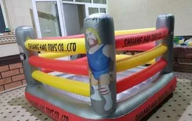 Надувной батут Боксерский Ринг-240x240 cm. Доставка бесплатно 1