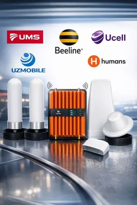 2G/3G/4G LTE uyali aloqa signal kuchaytirgichi. Kafolat bor! + Yetkazib berish 1
