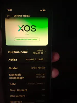 infinix smart 20/128:6 1