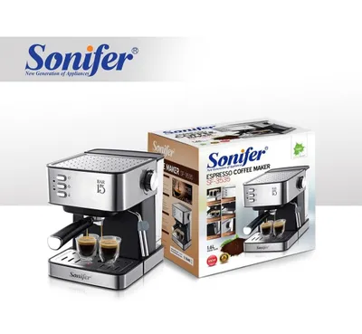 Кофемашина кофеварка эспрессо латте капучино Sonifer sf-3535 1