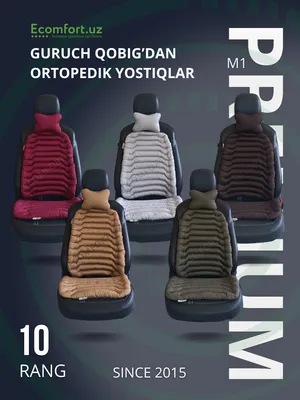 Ортопедическая накидка для автомобилей ECOMFORT M1 1