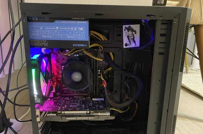 O‘yin kompyuteri + 300 Gts monitor (240 Gts) + kronshteyn (CS2 200+ FPS) 1