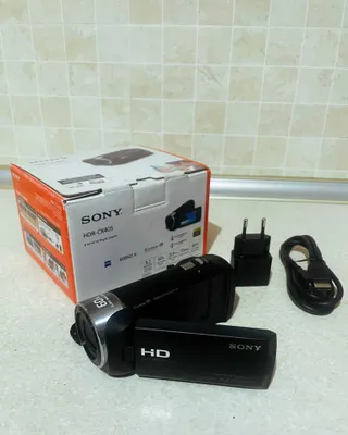 Sony HDR-CX405 videokamerasi 1