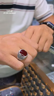 Erkaklar uzugi 925 proba 7.60 gramm