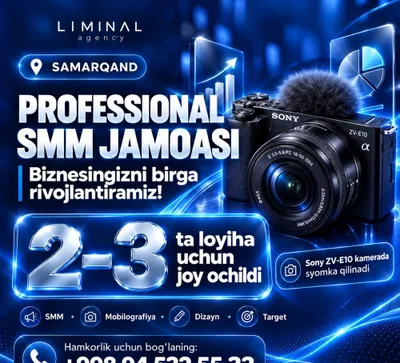 2-3 ta smm loyihalarga joy ochildi 1