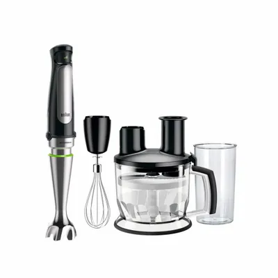 Braun MQ 7075 X 1000 blenderi, qora