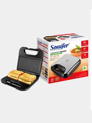 Вафельница, тостер, гриль, сэндвичница Sonifer SF-6078 1