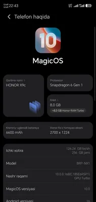 Honor x9c 1