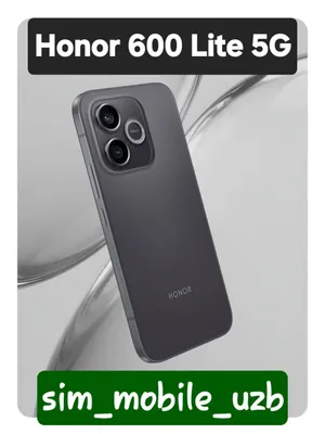 HONOR 600 Lite 5G (2026) — новый, скидка, гарантия, доставка 1